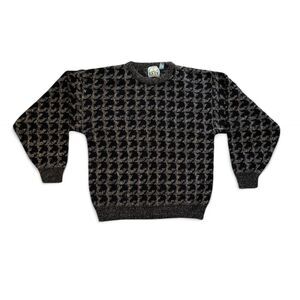 Bask Men's Brown and Black Jumper